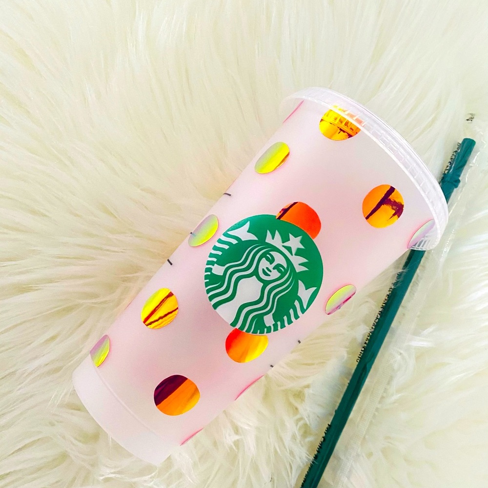 Pooka dot custom Starbucks cup